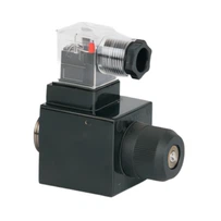 AC Solenoid falf gwlyb