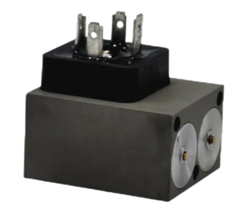 Solenoid Cymesurol Actio Dwbl