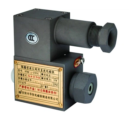 Solenoid Falf Gwlyb Hydrolig Flameproof